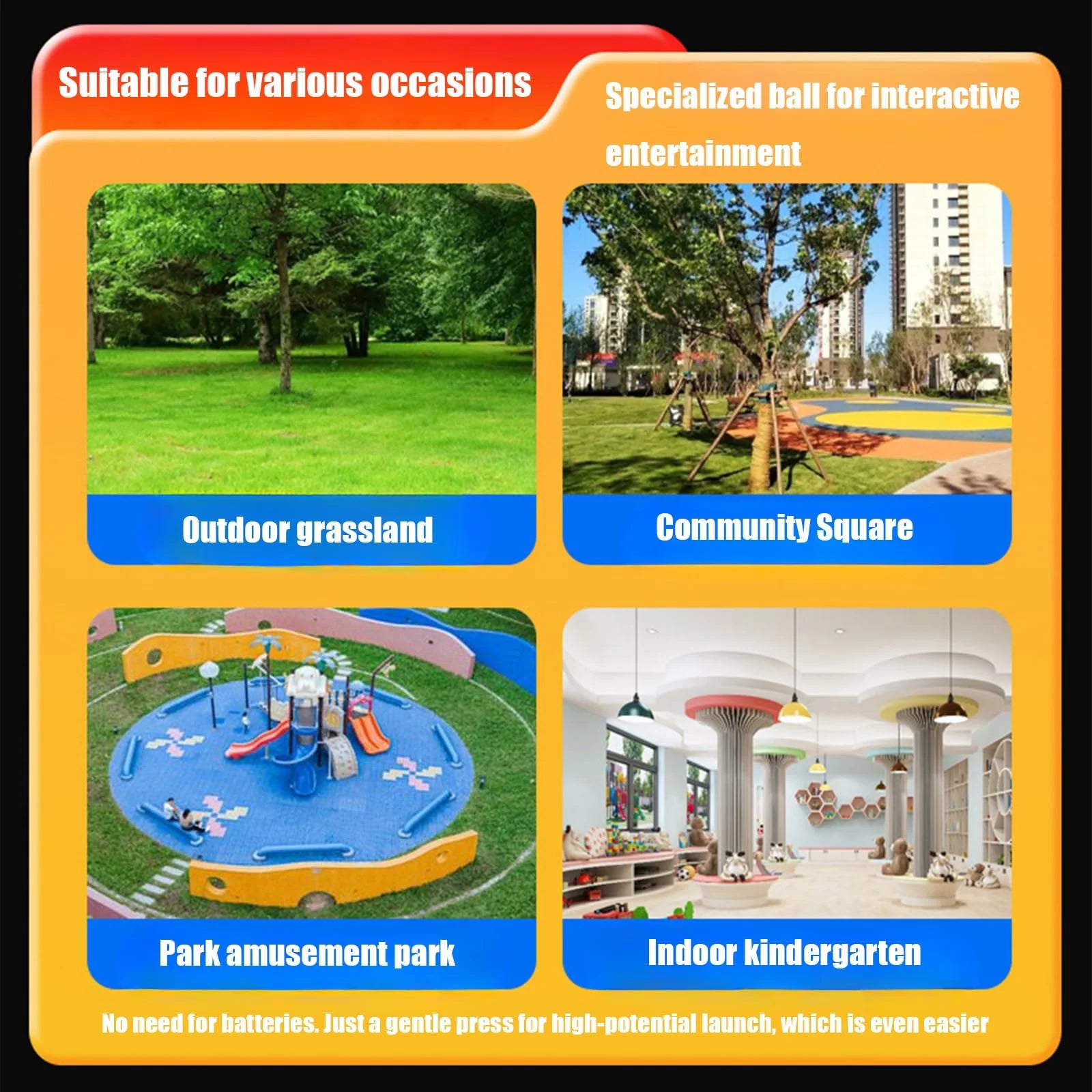 Metaball, 2-in-1 Bouncing Ball & Flying Saucer Toy, Switchable Dual Forms with 6 Colorful Lights