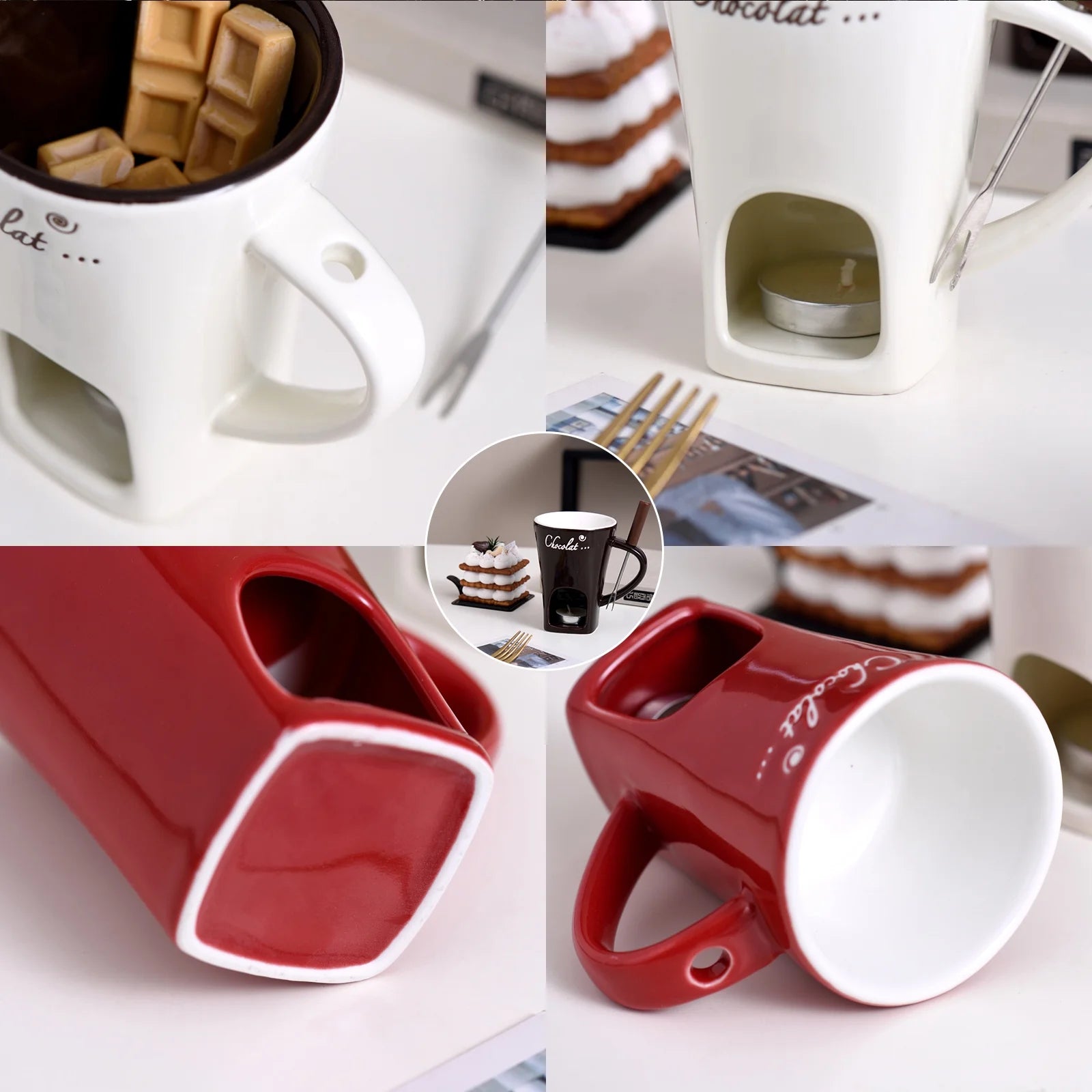 Handmade Chocolate Fondue Mug